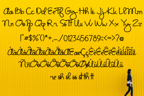 Black Ash Font Poster 5