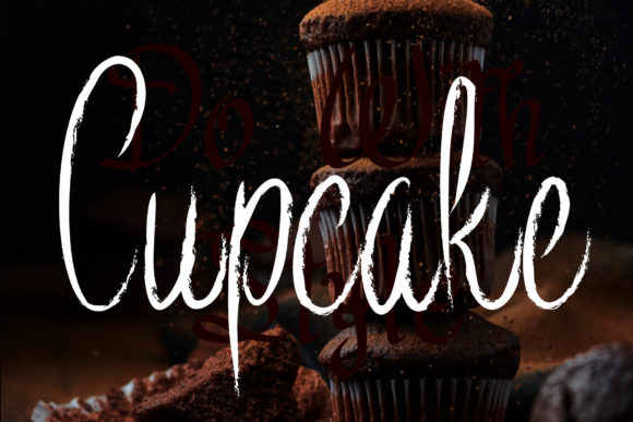 Black Chocolate Font Poster 5