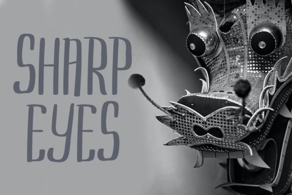 Black Dragon Font Poster 4