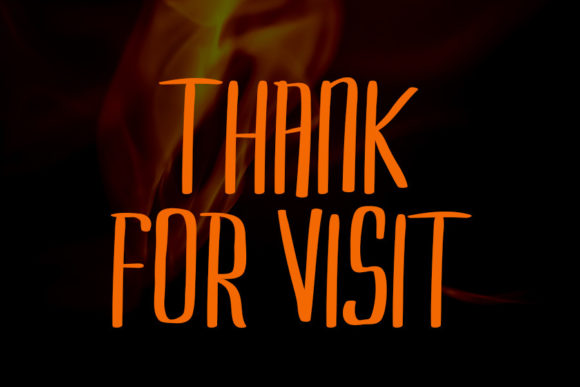 Black Dragon Font Poster 5
