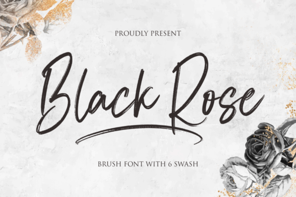 Black Rose Font