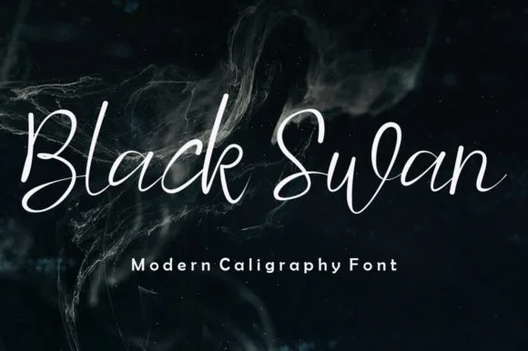 Black Swan Font Black Swan Font Poster 1