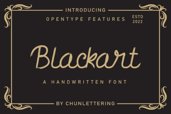 Blackart Font