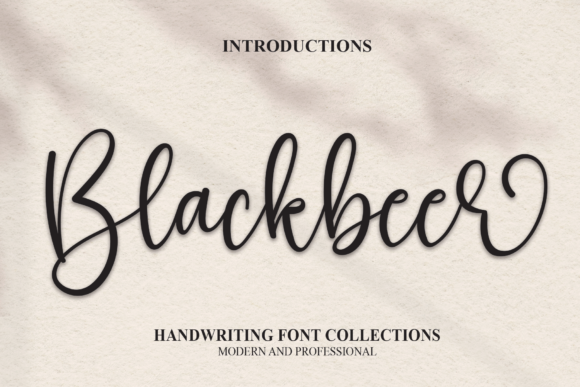 Blackbeer Font Poster 1