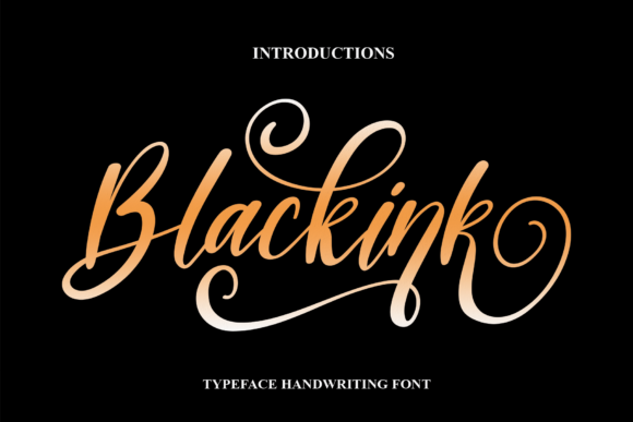 Blackink Font