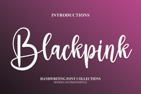 Blackpink Font Poster 1