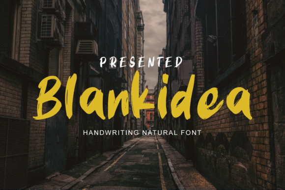 Blankidea Font