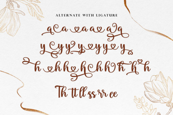 Blantone Script Font Poster 7