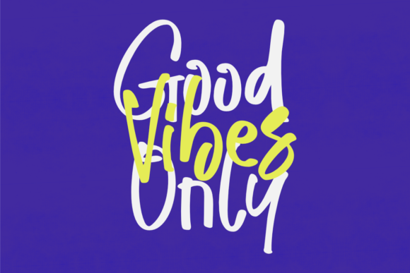 Blessed Efforts Font Poster 2