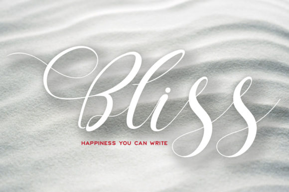 Bliss Font Poster 1