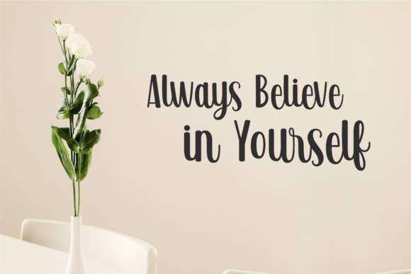 Blissful Sunshine Font Poster 4