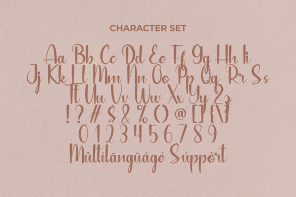 Blushful Font Poster 3