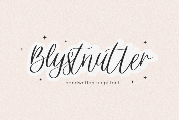 Blystnutter Font