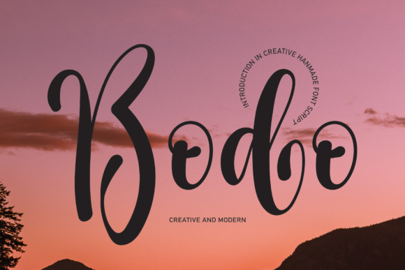 Bodo Font