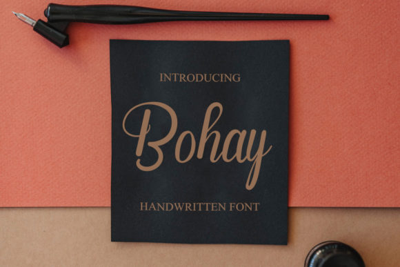 Bohay Font Poster 1