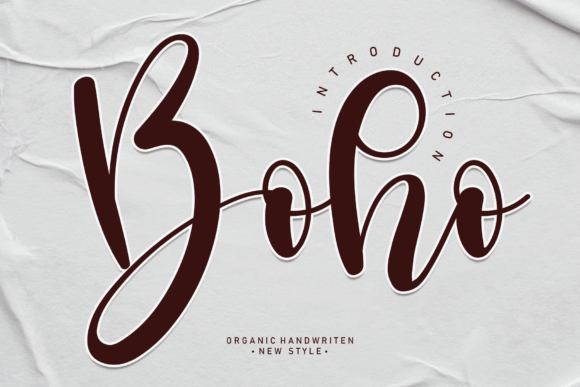 Boho Font Poster 1