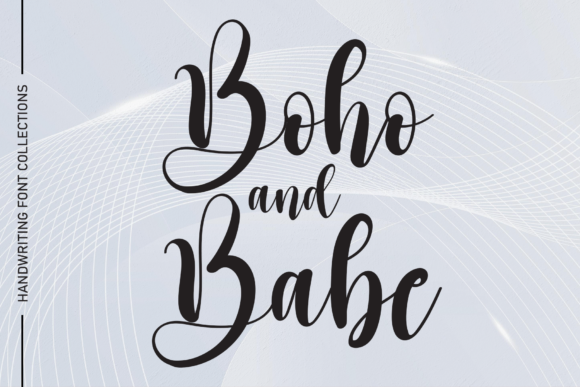 Boho & Babe Font Poster 1