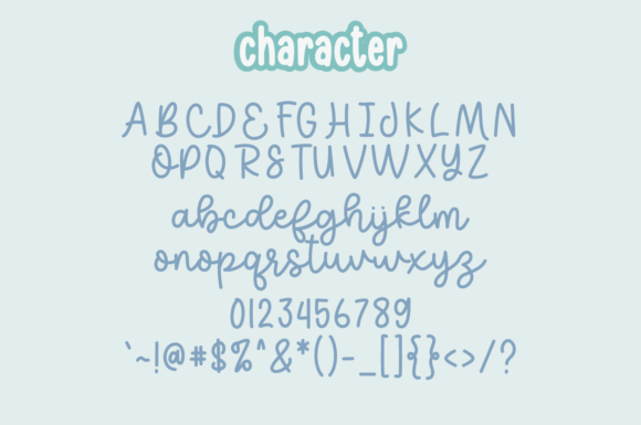 Boho Sunshine Font Poster 4