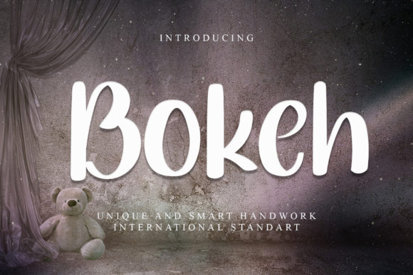 Bokeh Font