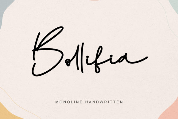 Bollifia Font