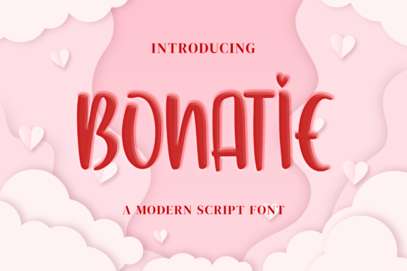 Bonatie Font Poster 1