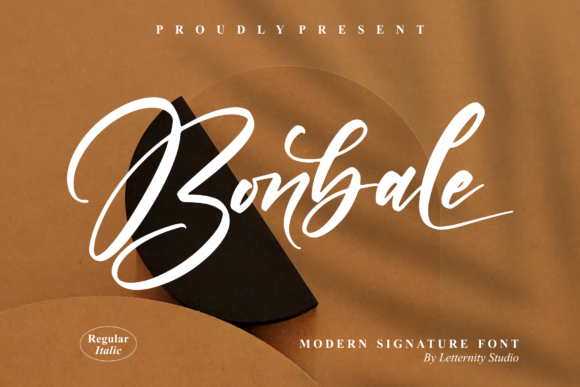 Bonbale Font Poster 1