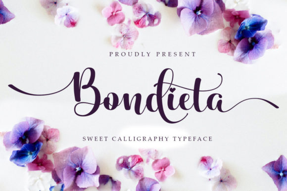 Bondieta Script Font