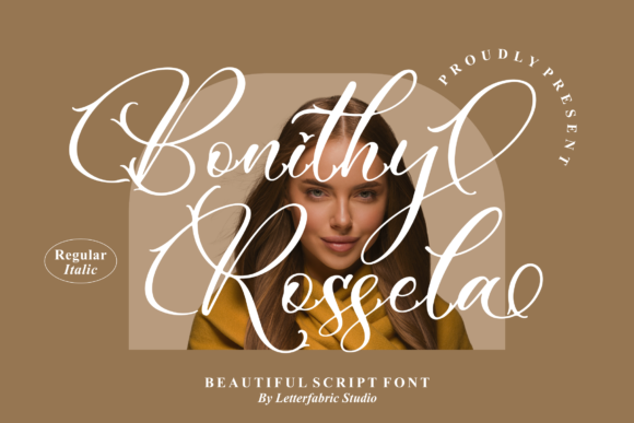 Bonithy Rossela Font Poster 1