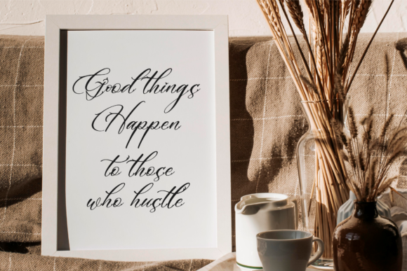 Bonithy Rossela Font Poster 9