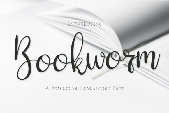 Bookworm Font Poster 1