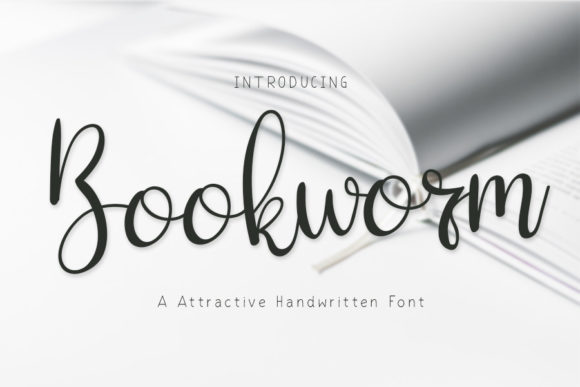 Bookworm Font Poster 1