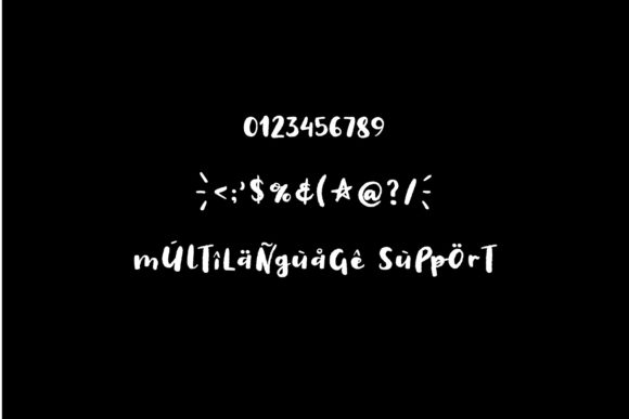 Bopster Font Poster 8