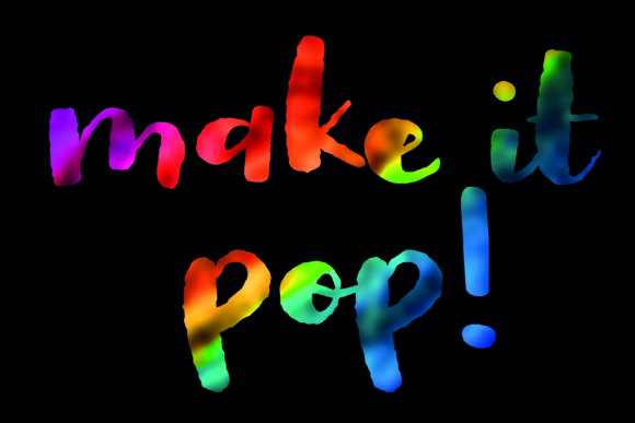 Bopster Font Poster 9