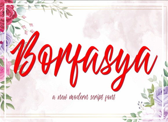 Borfasya Font Poster 1