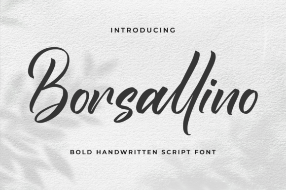 Borsallino Font Poster 1