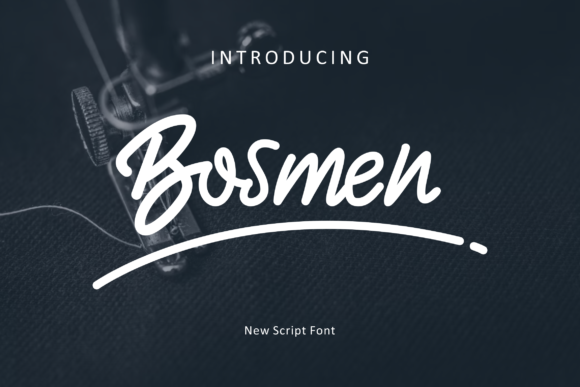 Bosmen Font Poster 1