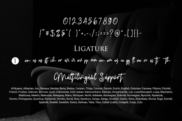 Bosstony 1 Font Poster 3