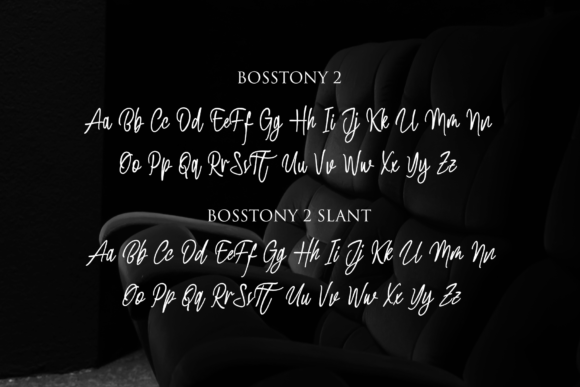 Bosstony 2 Font Poster 2