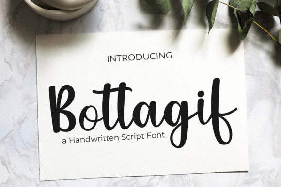 Bottagif Font