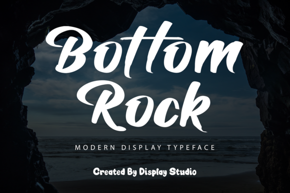 Bottom Rock Font