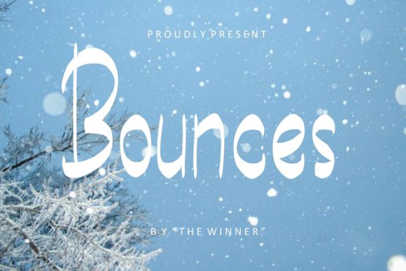 Bounces Font