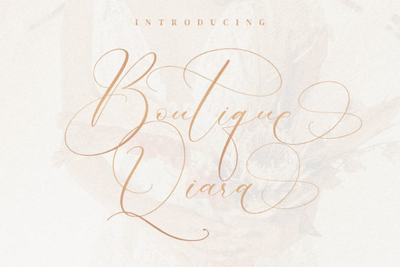 Boutique Qiara Font Poster 1