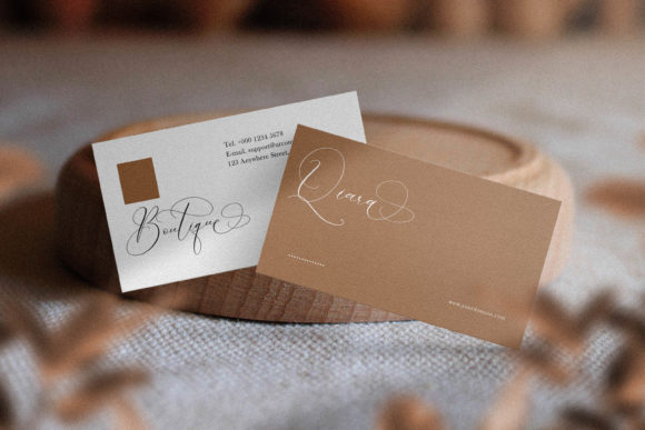 Boutique Qiara Font Poster 5