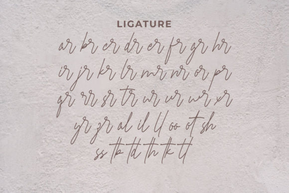 Braselton Font Poster 6