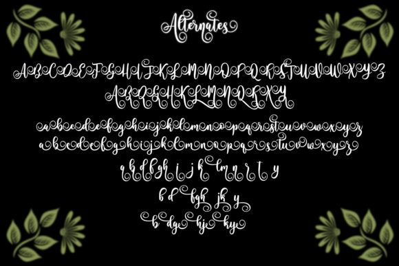 Brassington Font Poster 9