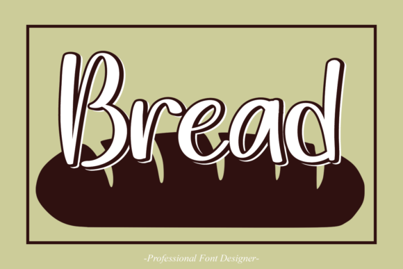 Bread Font Poster 1