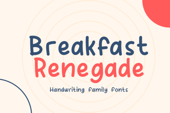 Breakfast Renegade Font
