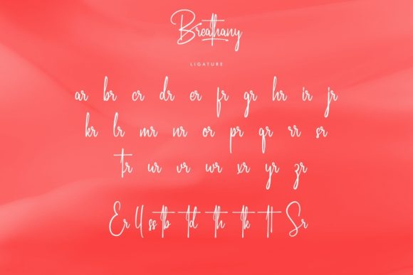Breathany Font Poster 6