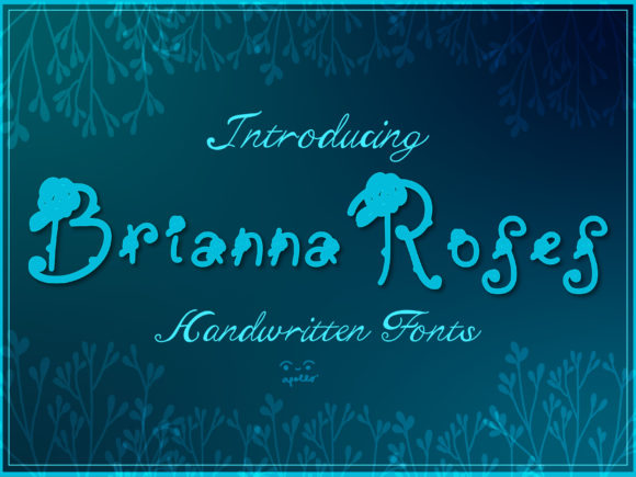 Brianna Roses Font Poster 1