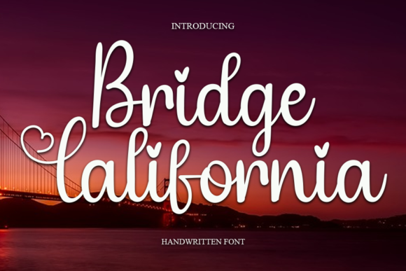 Bridge California Font